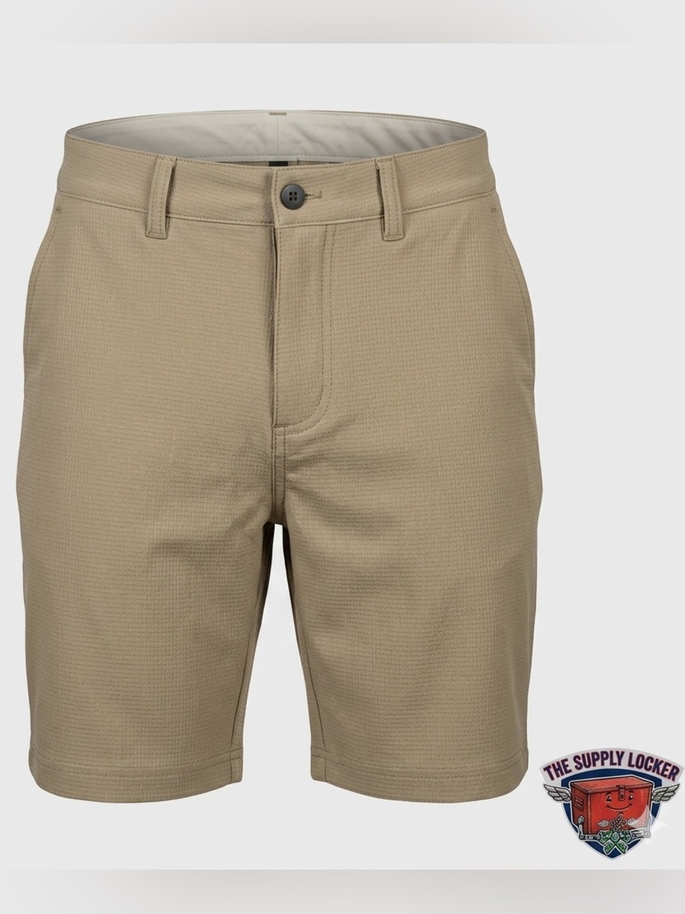 Sperry Seersucker Shorts Men’s Size 38 Stone Beige Flat Front NWT